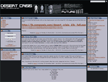 Tablet Screenshot of desertcrisis.net